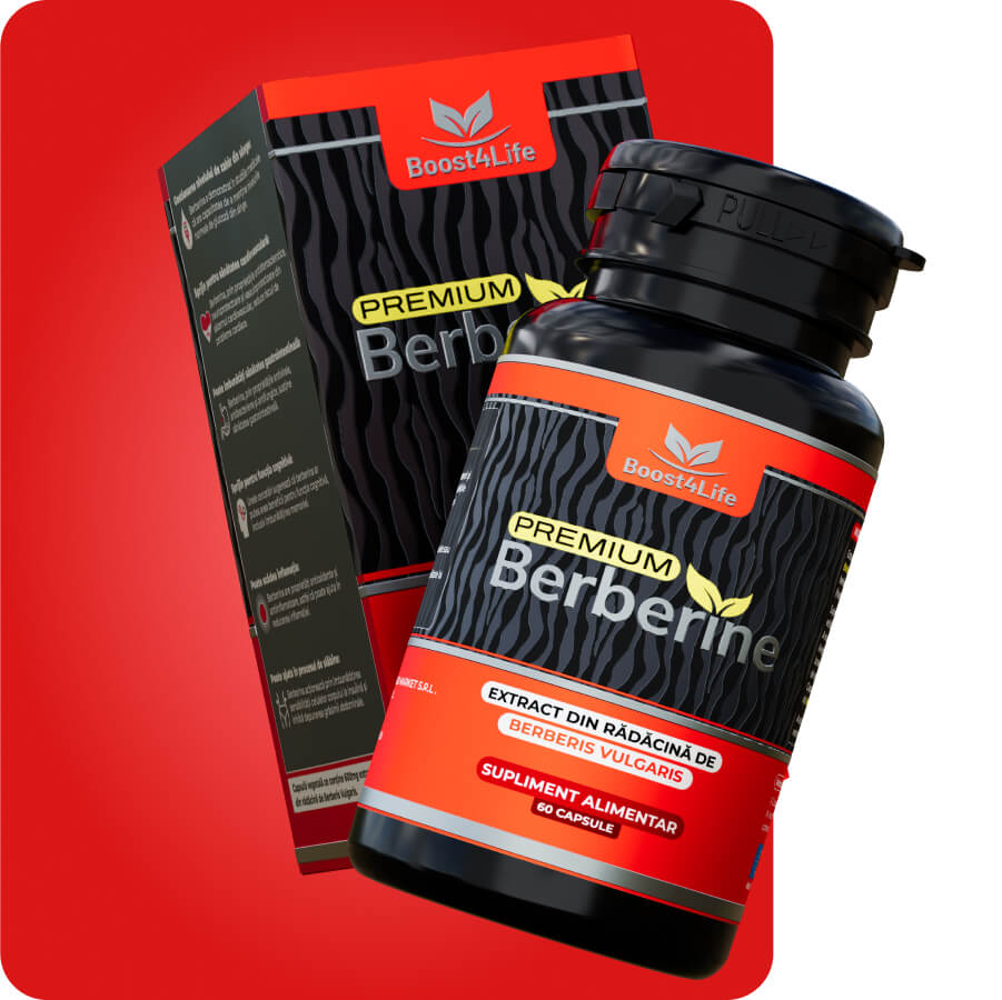 Berberine Premium, 600 mg, 60 capsule vegane